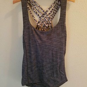 Lulumon Lighten Up Criss Cross Bra Tank